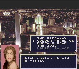 Vegas Stakes screenshot 3 for Super Nintendo